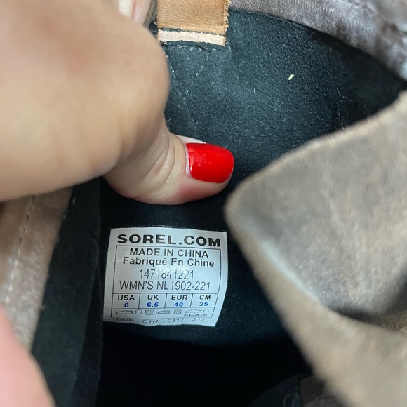 Sorel slim pack grey tall boots - Picture 9 of 10